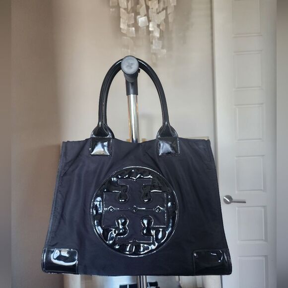 Tory Burch Ella Black Tote - Picture 9 of 14
